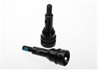 TRAXXAS 6454 Mozzi Anteriori 6mm Acciaio XO-1/STUB AXLE FRONT TRAXXAS XO-1