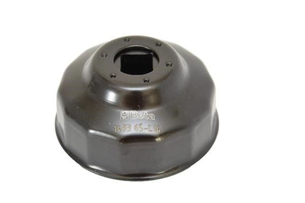 BETA Chiave Tazza a Bussola 1/2 Smontaggio Montaggio Filtri Olio 65mm 14 Lati