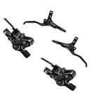 Impianto Freno Shimano M355 Black Ant.+Post.No! Dischi/BRAKE DISC M355 BLACK