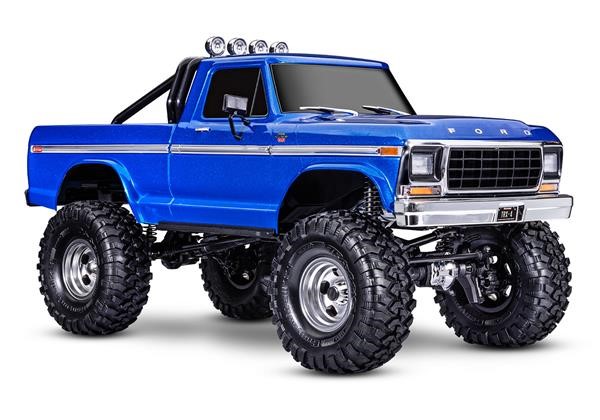 TRAXXAS TRX4 Automodello FORD F-150 RANGER XLT 92046-4 Blu 4x4