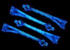 TRAXXAS 6652 Set Plastiche Trasparenti Colore Blu /LED LENS BLUE TRAXXAS