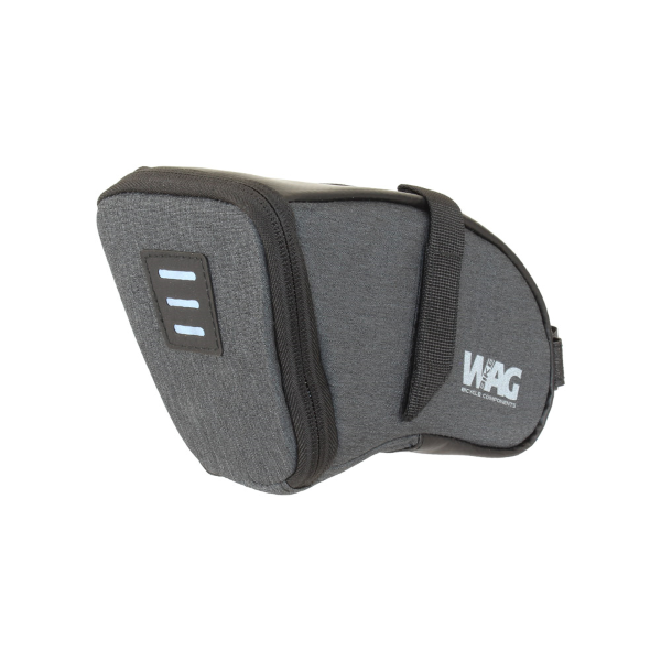 Borsello Sottosella WAG con Velcro 1LT M Grigio Borsetta Bicicletta